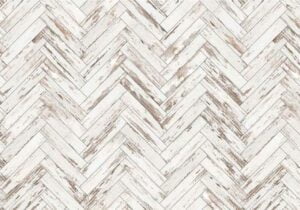 Hvítur viður með fílabeinamunstri