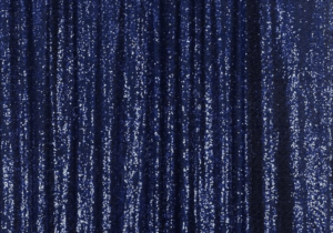 Kóngablár pallíettu litlar