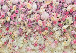 Blómahaf blómaveggur