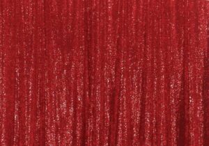 Rauðar pallíettur litlar