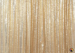 1. Gull pallíettur litlar