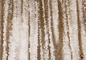 9. Hunangs gull pallíettur stórar